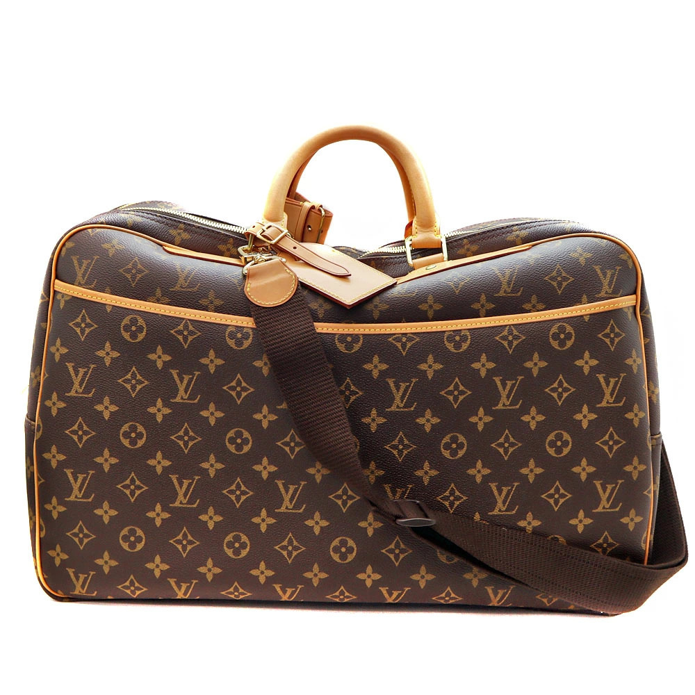 Louis Vuitton Aliz Monogram Brown Boston Bag